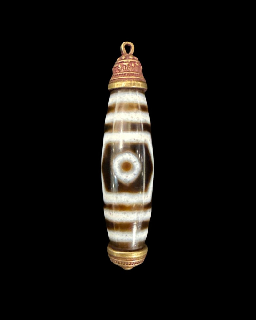 E000126 金屬鑲天珠