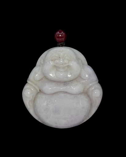 E000045 玉彌勒佛吊墜